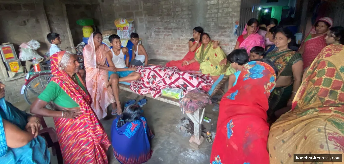 मुंगेर में सनसनीखेज वारदात: बेटी के अपहरण का केस वापस न लेने पर पिता की बेरहमी से हत्या, सिर में सटाकर मारी गोली, भड़के ग्रामीणों ने NH-80 किया जाम
