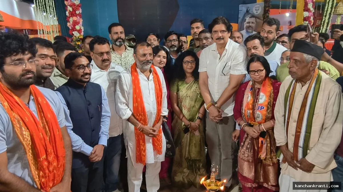 श्रावणी मेला: कांवरिया पथ पर नमो सेवा शिविर का उद्घाटन, सांसद निशिकांत बोले- विकास कार्यों का आधार सेवा