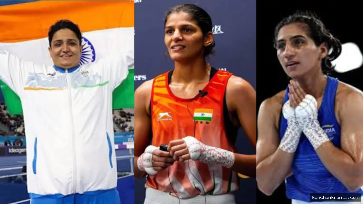 कॉमनवेल्थ गेम्स: मुक्केबाजी में भारतीय पंच का जादू, हरियाणा की बेटियां चमकीं, भारत की झोली में आए 3 गोल्ड