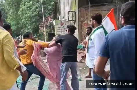 धनबाद में भाजपा की तिरंगा यात्रा में जमकर हुई मारपीट, पुलिस तक पहुंचा मामला