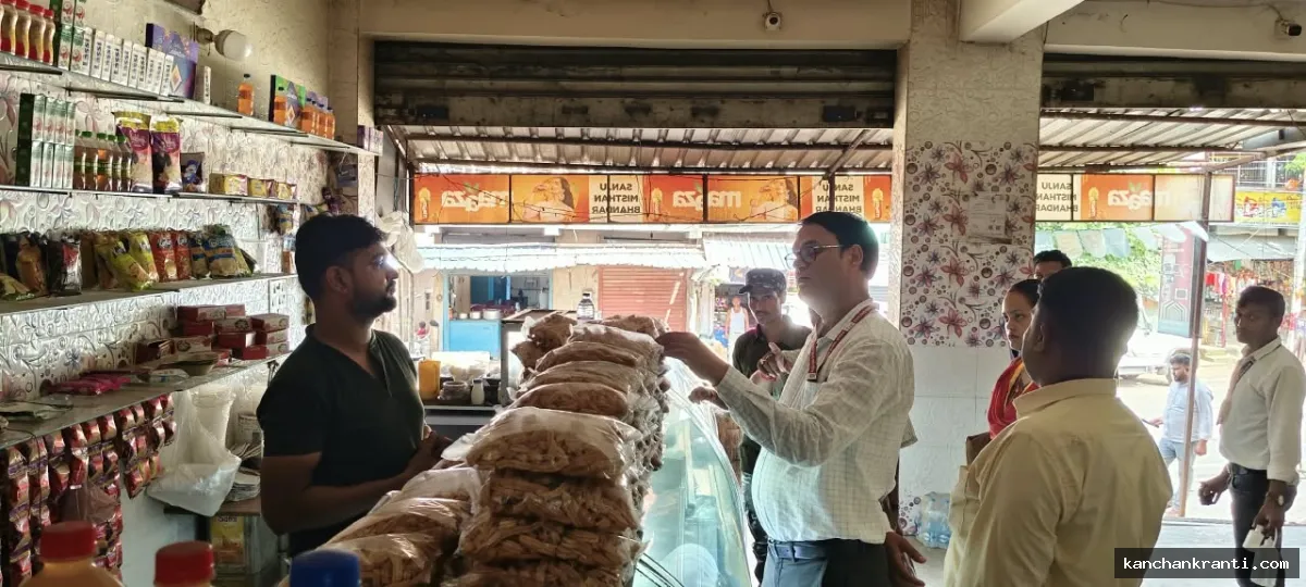 श्रावणी मेले में खाद्य सुरक्षा विभाग की कार्रवाई जारी, मिलावटी मिठाइयां और हल्दी नष्ट