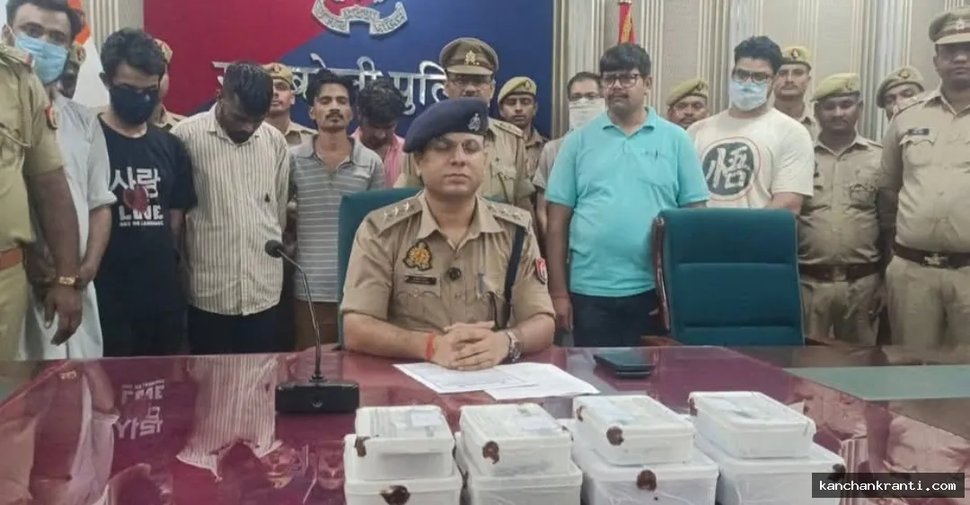 फर्जी फर्म और बैंक खाते खोलकर साइबर ठगी करने वाले अंतरराज्यीय गिरोह का पर्दाफाश, 8 गिरफ्तार