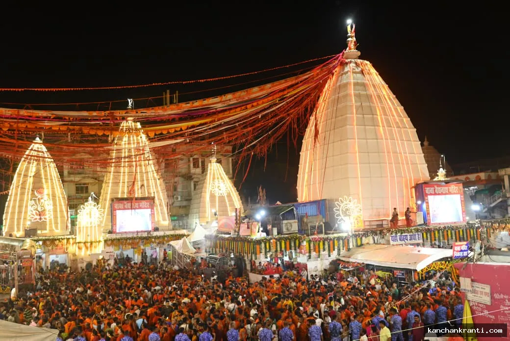 श्रावणी मेले की तीसरी सोमवारी पर रिमझिम बारिश के बीच देवघर में उमड़ा जनसैलाब, 3.61 लाख से अधिक श्रद्धालुओं ने किया जलार्पण