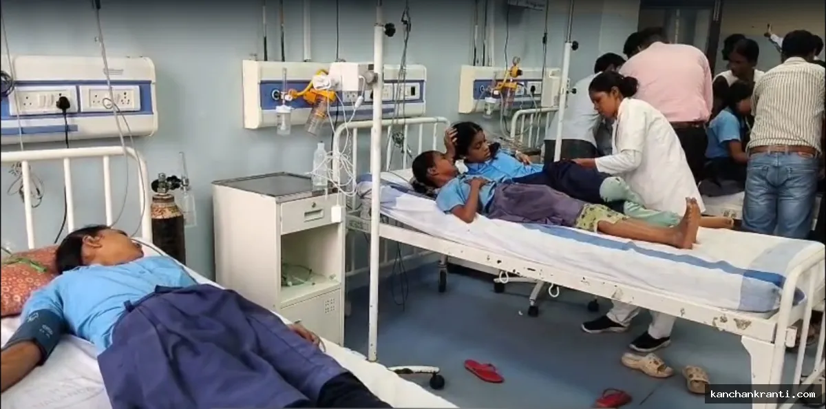 मिड डे मील  में नमक की जगह  मिला दिया डिटर्जेंट पाउडर, 48 बच्चे बीमार