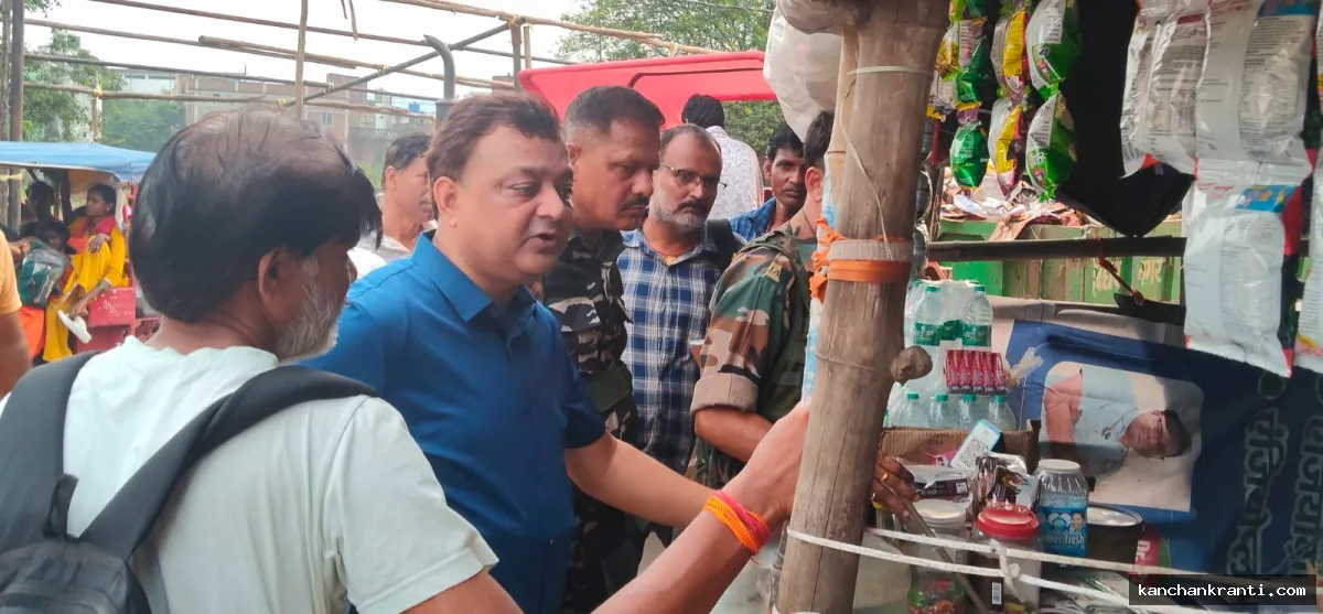 देवघर में प्रशासन सख्त: तंबाकू दुकानों पर छापेमारी, मिलावटी खाद्य पदार्थ नष्ट और श्रावणी मेले में मुस्तैद स्वास्थ्य विभाग