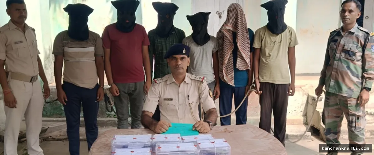 देवघर पुलिस की बड़ी सफलता: कस्टमर केयर व पीएम किसान योजना के नाम पर ठगी करने वाले 6 साइबर अपराधी गिरफ्तार