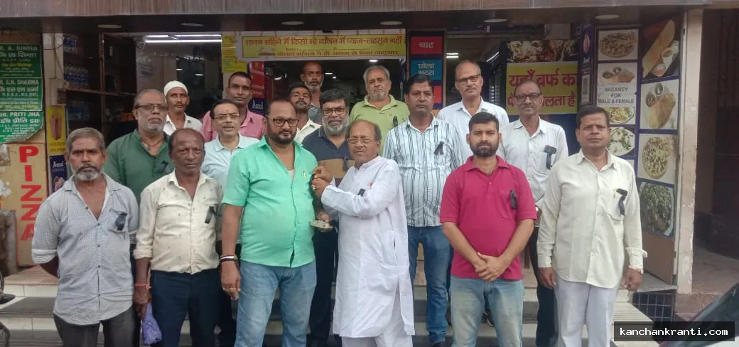 भू-धंसान और जमीन को गैरआबाद घोषित करने के विरोध में झरिया वासियों ने जताया विरोध, काला बिल्ला लगाकर किया प्रदर्शन