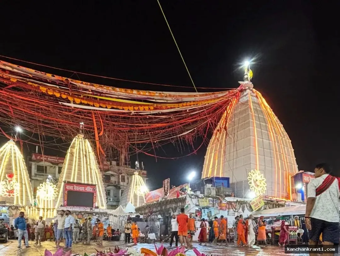 श्रावणी मेला : 28वें दिन 1.42 लाख से अधिक शिवभक्तों ने किया जलार्पण, देवघर वासियों को मिली फ्री शीघ्रदर्शनम की सौगात