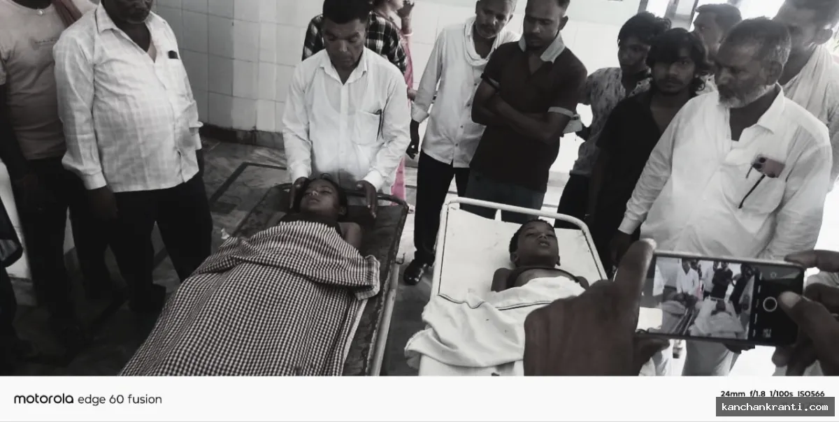 पलामू में दर्दनाक हादसा: बारिश से भरे आहर में डूबने से दो मासूम सगे भाई-बहन की मौत