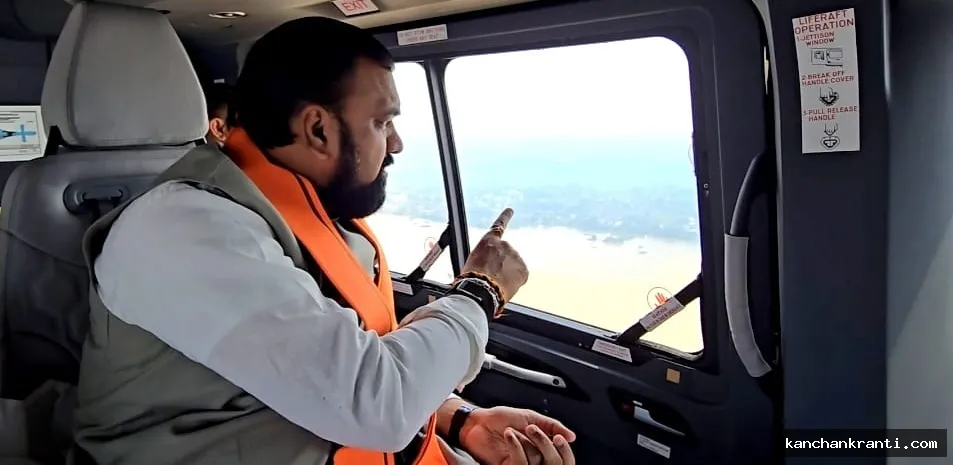 बिहार में बाढ़ की स्थिति गंभीर: CM सम्राट चौधरी ने किया हवाई सर्वेक्षण, अधिकारियों को जिलों में ही डटे रहने के दिए सख्त निर्देश
