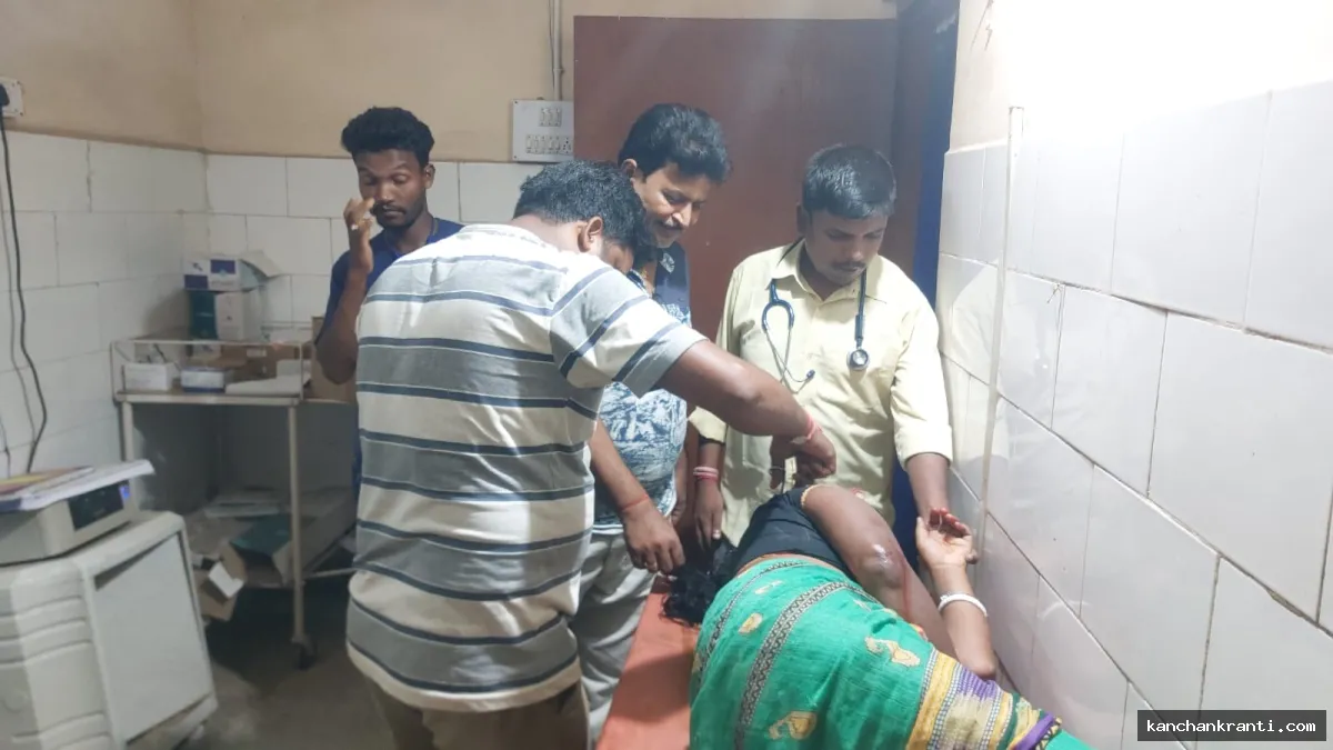 पांडेयडीह-गिरिडीह मार्ग पर भीषण सड़क दुर्घटना: ट्रक की टक्कर से बाइक सवार मामी-भांजा गंभीर रूप से घायल, महिला SNMMCH धनबाद रेफर