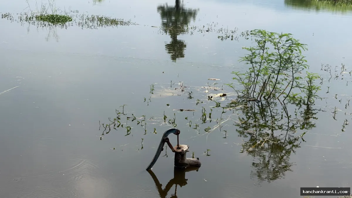 बाढ़ का कहर: बेटी की शादी की तैयारियों में जुटे 56 वर्षीय अधेड़ की पानी में डूबने से दर्दनाक मौत