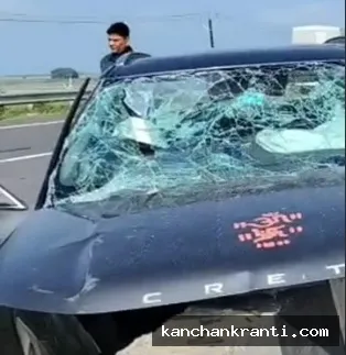 मोकामा में फोरलेन पर डिवाइडर से टकराई क्रेटा, दंपती समेत 3 की मौके पर मौत, 1 गंभीर