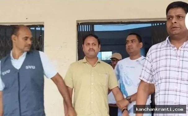 बांका में बड़ी कार्रवाई: चांदन के अंचल अधिकारी रविकांत कुमार 20 हजार घूस लेते रंगे हाथ गिरफ्तार