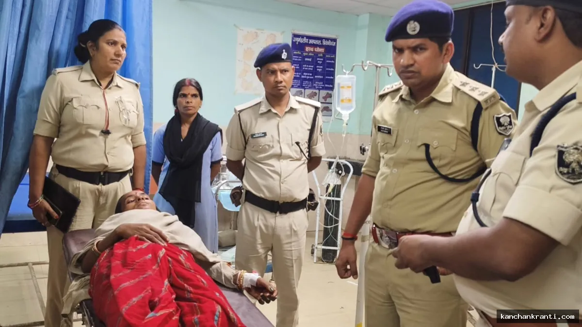 बड़ी वारदात: घर में सो रही महिला को अज्ञात बदमाशों ने मारी गोली, सदर अस्पताल रेफर