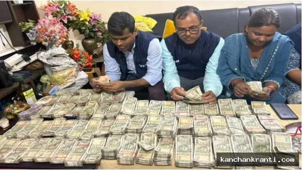 एडीएम रवींद्र कुमार और सब-रजिस्ट्रार पत्नी कुमारी स्वीटी के ठिकानों पर निगरानी की रेड, 39 लाख नकद और महंगी घड़ियां बरामद