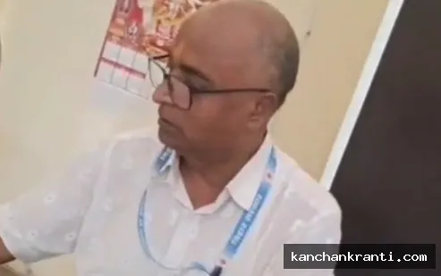 बिहार में अंचल कार्यालय के प्रधान लिपिक का 10 हजार रुपये घूस लेते वीडियो वायरल