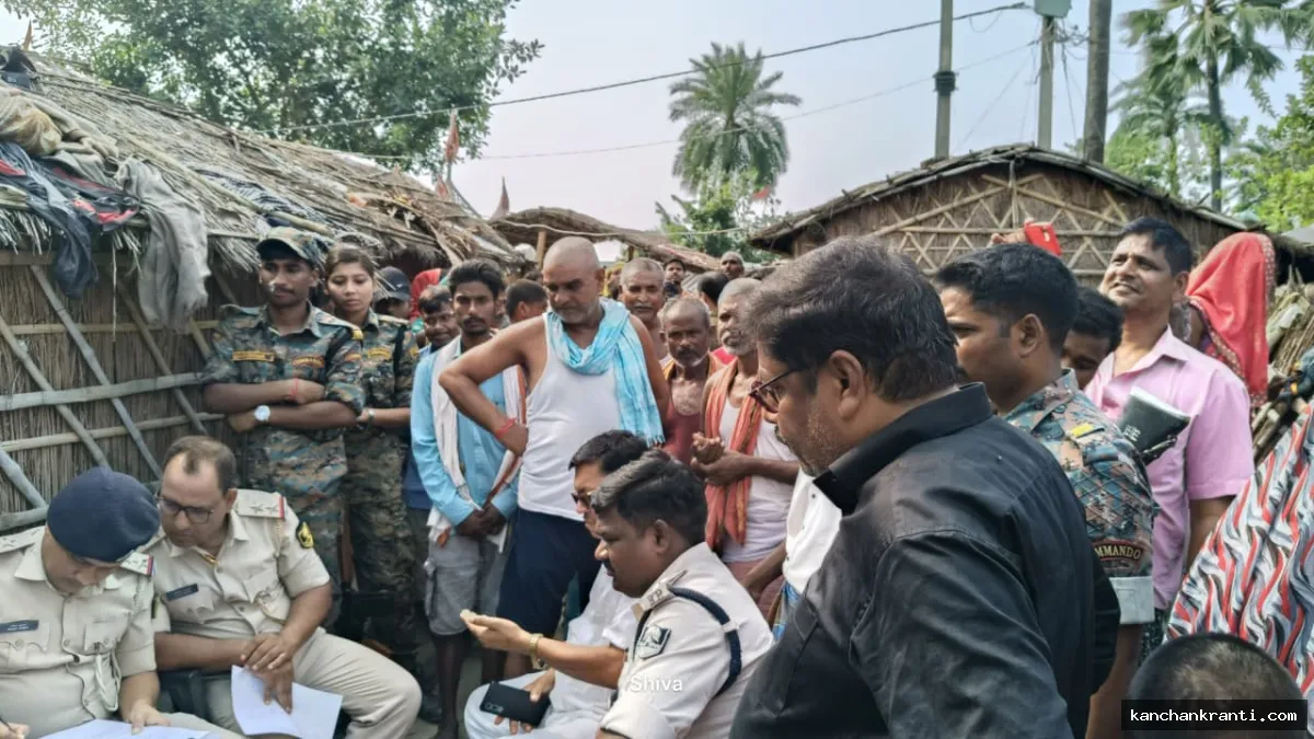 नशे में धुत पति ने हंसुआ से काटकर पत्नी की हत्या की, बीच-बचाव करने आई चाची की भी रेती गर्दन