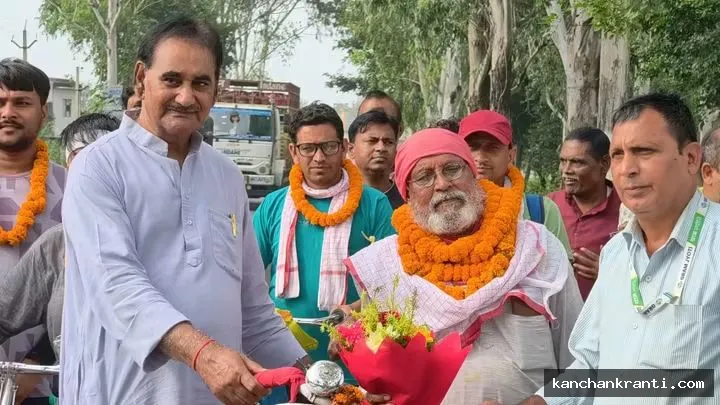 प्रकृति और प्रभु में कोई भेद नहीं: पद्म भूषण डॉ. अनिल प्रकाश जोशी की पर्यावरण संदेश यात्रा देवघर पहुँची, आज करेंगे बाबा बैद्यनाथ के दर्शन