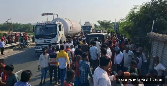 बेगूसराय में भीषण सड़क हादसा: अनियंत्रित थार ने बाइक को रौंदा, एक ही परिवार के तीन लोगों की मौत