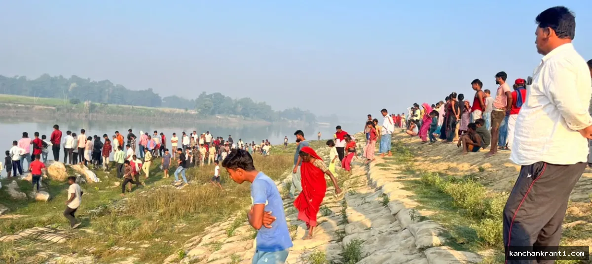 नौ दिन बाद बागमती नदी में मिला लापता अमित का शव, परिवार में मचा कोहराम