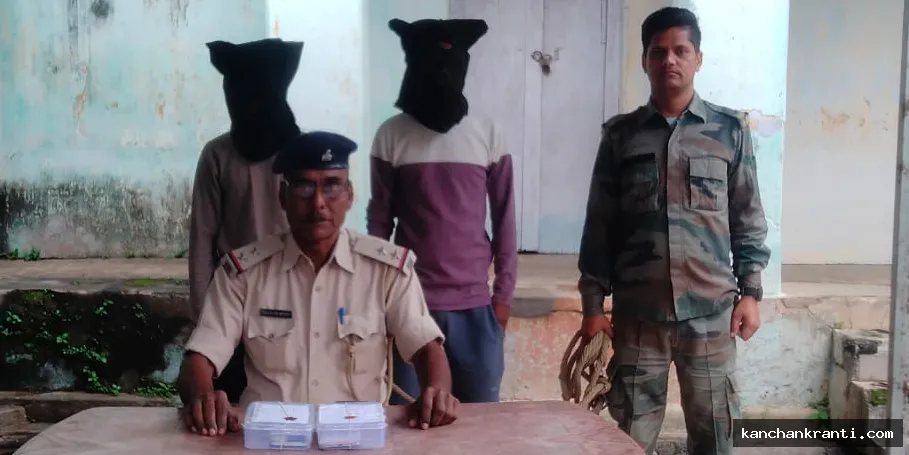 देवघर में साइबर ठगी के बड़े नेटवर्क का खुलासा, दो साइबर अपराधी गिरफ्तार