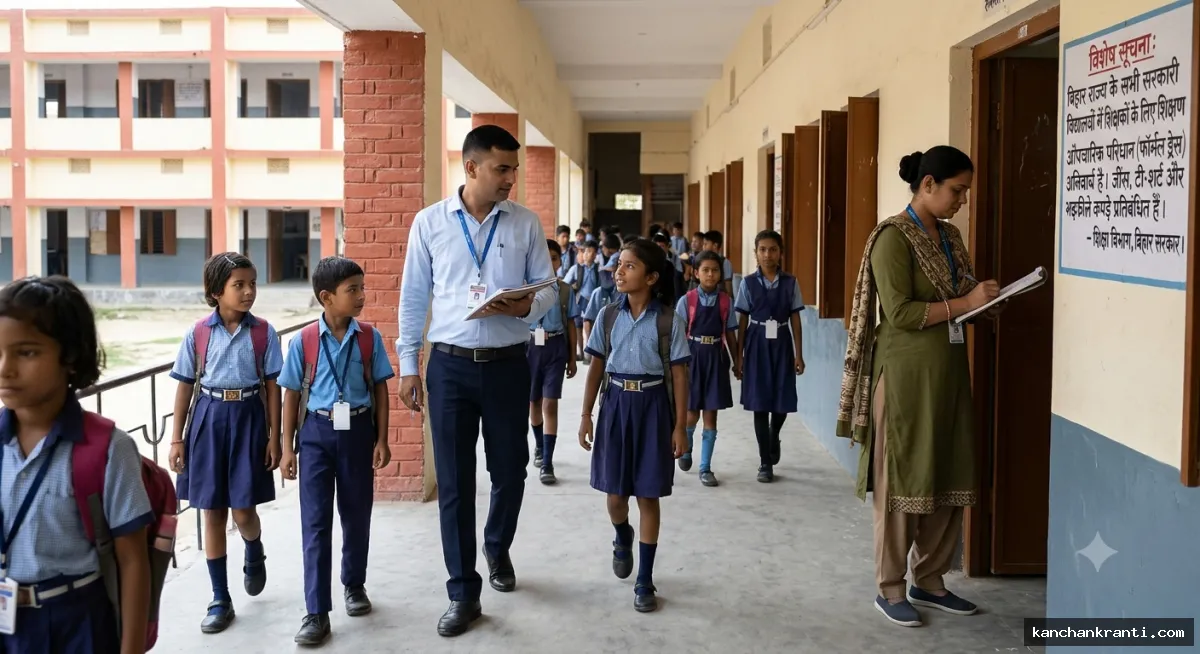 बिहार के सरकारी स्कूलों में शिक्षकों के लिए फॉर्मल ड्रेस अनिवार्य, जींस-टीशर्ट पर लगा बैन