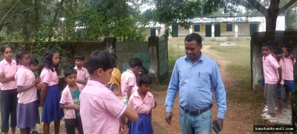 बहादुरपुर के स्कूल में मध्याह्न भोजन बंद, भूखे पेट घर लौट रहे बच्चे; ग्रामीणों में आक्रोश